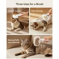 thumbnail image 3 of Cepillo de depilación Steam Brush ROJECO 3 en 1 para gatos y mascotas, 3 of 7