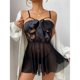 thumbnail image 4 of Ropa interior sexy Perspectiva sexy Tentación Entrepierna abierta Libre Caliente Pasión Traje Lazo Pecho pequeño Pijama de gran tamaño, 4 of 5