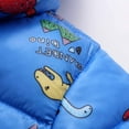 thumbnail image 4 of Hicidod Toddler Puffer Coats Cute Print Hooded Zipper Thick Winter Jacket Warm Fleece Fur Lining Windproof Baby Down Coat Clearance, 4 of 6