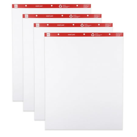 UPC: 0735854755126 | Office Depot® Brand Easel Pads  27  x 34   50 Sheets  30% Recycled  White  Pack Of 4