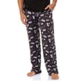 thumbnail image 6 of Star Wars Pajama Pants Men's Movie Logos And Spaceships Falcon Lounge Sleep Pajama Bottoms, 6 of 7