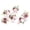 4, variant on Yihuala 6Pcs Wedding Bouquets with Ribbon for Bridals and Bridesmaid Realistic Artificial Rose Flower Bouquets Photography Tool