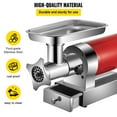 thumbnail image 4 of VEVORbrand Electric Meat Grinder 661lbs/hour 800W, Meat Grinder Machine 1.5 HP,Electric Meat Mincer with 2 Grinding Plates, Sausage Kit Set Meat Grinder Heavy Duty, 4 of 10