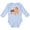 AE-Light Blue, variant on Inktastic Bring Back The 90s Cool Orange Cat Boys or Girls Long Sleeve Baby Bodysuit