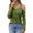 Green, variant on EDFBUYKRS Women Plus Size Tops Pleated Crewneck Long Sleeve Shirts Dressy Casual Blouses Fall Tunic Tops Xl