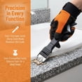 thumbnail image 4 of 3-in-1 Silicone Caulking Tool & Grout Removal Kit, Stainless Steel Caulk Remover Scraper, Sealant Finishing Tool for Bathroom, Kitchen, Floor, Window & Sink Joints, 4 of 7