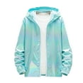 thumbnail image 2 of THDHVS Winter Coats for Men,Jackets for Men,Mens Reflective Zip Hoodie with Pockets UPF Sun Protective Running Jacket, 2 of 4