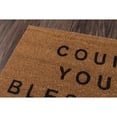 thumbnail image 3 of Novogratz Count Your Blessings Mat, NATURAL, 3 of 3