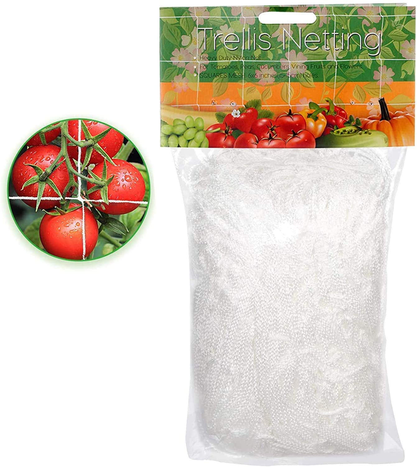 Heavy Duty & UV Stabilized Stop Bird without Harm 3m x 5m LUCKLAVER Soft Anti Butterfly Netting for Garden Vegetables and Fruit Protection
