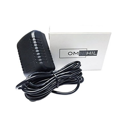 Omnihil 8 Feet 12V-AC/DC Power Adapter Compatible with Aluratek 8 12 14 Digital Photo Frame ADMPF512F ADMPF108F ADPF08SF
