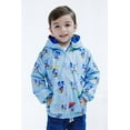 thumbnail image 2 of Disney Mickey Mouse Zip Up Waterproof Hooded Rain Jacket Coat Infant to Toddler, 2 of 5