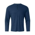 thumbnail image 4 of VJATTWR Men's Long Sleeve T-Shirt, Comfortable Crew Neck Bulk Tee, Heavy L, 4 of 5