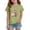 Light Green, variant on Coerni Easter Shirts for Girls 2026 Funny Cute Bunny Egg Printed Tees Summer Casual Short Sleeve Tops Happy Easter Tee Shirt Outfits