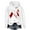 White, variant on WEAIXIMIUNG Sweatshirt Women Cute Sayings Ladies' 2025 Autumn and Winter Trendy Hooded Sport Sweatshirt with Letter Print On Top