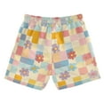thumbnail image 7 of FORMRS Boys Swim Trunks Quick Dry Mesh Liner Boardshorts Sizes XS-XL, Pink Floral, 7 of 7