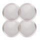 thumbnail image 1 of Paquete de 4 filtros reutilizables de acero inoxidable para cafeteras, 1 of 6