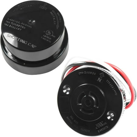 

HQRP Photocell Sensor w/Dimming Receptacle Outdoor Light Switch Socket Dusk to Dawn Photoelectric Control Twist Lock Plug Base for Led Barn Light Door Lights Street Light Parking Lot Light etc.