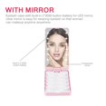 thumbnail image 2 of Eyelash Holder Rotatable Portable False Eyelash Container Battery Powered Eyelashes Storage Case with LED Light Makeup Mirror, 2 of 9