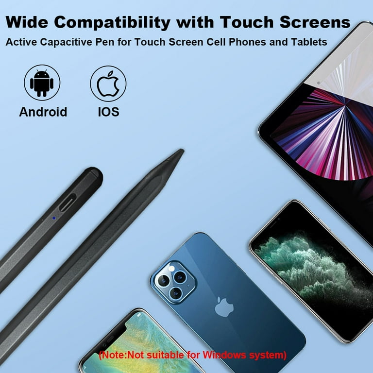 LRSE Universal Stylus Pen, Active Stylus for iPad, Tablets, Phones