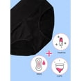 thumbnail image 4 of Protective Period Underwear for Women and Teen Girls Leak Proof Cotton Panties, 4 of 7
