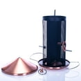 thumbnail image 3 of 12 inch Copper Finish Heavy Duty Mesh Metal 3 Lb. Dual Nut and Seed Bird Feeder, 3 of 3