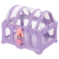 thumbnail image 1 of Cofre del tesoro plegable para juguetes, cofre del tesoro, recuerdo pirata, caja de almacenamiento de juguetes para niños, pequeño cofre pirata vintage, 1 of 8