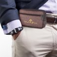 thumbnail image 4 of Bolsa Riñonera de lona para hombre, riñonera informal de negocios para teléfono, riñonera de viaje con cremallera Ndcxsfigh Para Estrenar, 4 of 7