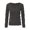 X5Dark Gray, variant on Krdevn Girls Solid Color Short Sleeve Ribbed V Neck T Shirt Comfortable Casual Tops for Big Kids and Tweens Soft Breathable Daily Wear Size:11-12 Years