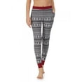 thumbnail image 1 of Cuddl Duds Women's Stretch Thermal Legging, Grey Fairisle, XSmall, 1 of 1