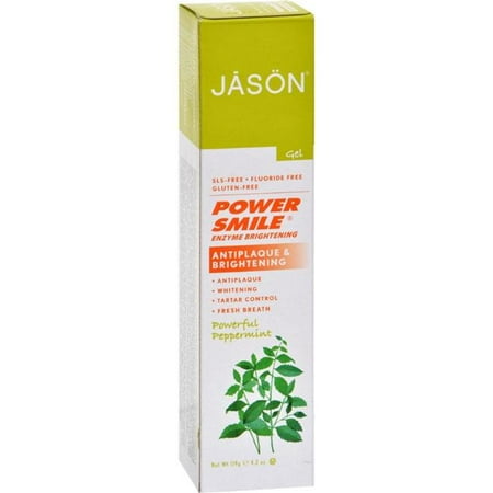 Powersmile Brightening - Products 4.2 oz Powersmile Enzyme Brightening Gel Natural Toothpaste