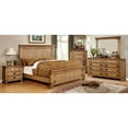 thumbnail image 3 of Furniture of America Moira II Panel Bed, Eastern King, Weathered Elm, 3 of 3