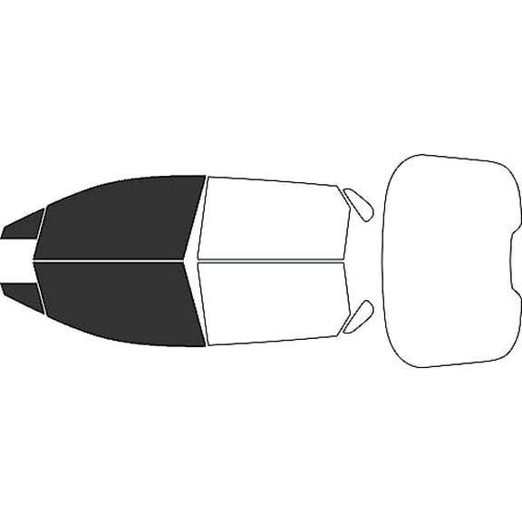 Avery Dennison NR Nano Ceramic IR Window Tint Kit Compatible with Toyota bZ4X 2023-2024 - Front