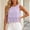 Light Violet, variant on Sleeveless Womens Tank Tops Round Neck Hollow Embroidery Loose Relaxed Fit Breathable Summer Travel Vacation Casual Blouse