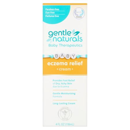 (2 Pack) Gentle Naturals Baby Therapeutics Eczema Relief Long Lasting Cream, 4 fl