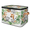 Multicolor 4, variant on CURLYOOT Cute Rainbow Heart Fabric Storage Bins with Lids, Foldable Storage Boxes Washable Storage Cube, Closet Bedroom Home Organizer Containers with PU Leather Handles