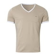 thumbnail image 4 of Men's V Neck Pocket T Shirt Soft Breathable Short Sleeve Comfortable Casual Tee Top for Daily Wear Stylish Fit Men's Lightweight Crewneck Tee Tops, 4 of 5