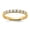 Yellow, variant on Fine Jewelry 14K Yellow Gold 1/2ct. 7 Stone G H I True Light Moissanite Band for Women Size 7