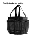 thumbnail image 2 of Methold Cesta de ducha de malla para nadar, fácil de secar, amplia gama de aplicaciones, bolso colgante para bañarse Bolsas de mensajero y de hombro negro engrosado, 2 of 6