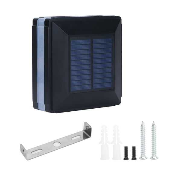 Fence Cap Light,LED Post Light Solar Garden Decoration Outdoor Lighting Effortless Installation