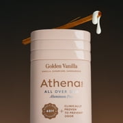 Athena Club Womens All Over Deodorant - Golden Vanilla- 2.6 Oz, Natural, Aluminum-Free