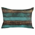 thumbnail image 2 of Vintage Teal Stripe Body Pillow Cover, Pillowcase Protectors with Zipper, Breathable Decorative Throw Pillow Case Cover, Farmhouse Shabby Turquoise Pillow Shams for Couch Sofa 24x36Inch, 2 of 8