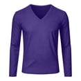 thumbnail image 3 of fatyb Men's Mesh Long Sleeve T Shirts V Neck Breathable Workout Tee Mens Athletic Running Training Tops, 3 of 7