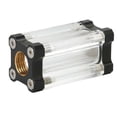 thumbnail image 3 of Water Cooling System Filter, PC Water Cooling Filter 40 Mesh Single Sided Filter Universal Brass Acrylic Material  For Computer For PC Black, 3 of 8