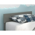 thumbnail image 2 of Pemberly Row Modern Solid Wood Twin Size Panel Headboard in Gray, 2 of 3