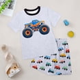 thumbnail image 2 of Gubotare Boys Pajamas Shorts Unisex Baby Toddler Boy and Girl 2-Piece Pajama Pant Set 4T 5T (Light Gray,4-5 Years), 2 of 5