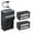 1 Charger + 2 Batteries, variant on Kastar VW-VBD2 AC & USB-C Battery Charger, Compatible with CGR-B202 B403 B814 VW-VBD1 BN-V812 VM-BPL13, for Panasonic PV-DV700 NV-DX100 Hitachi VM-E455 JVC GR-DV9000 Devices