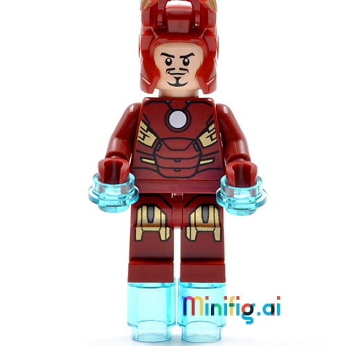 LEGO Marvel Super Heroes Iron Man Mark 7 Minifigure