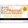 Wiley CPAexcel Exam Review 2016 Focus Notes : Regulation, Used [Spiral-bound]