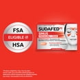 thumbnail image 4 of Sudafed PE Sinus Pressure + Pain Relief Decongestant Tablets, 24 Count, 4 of 7