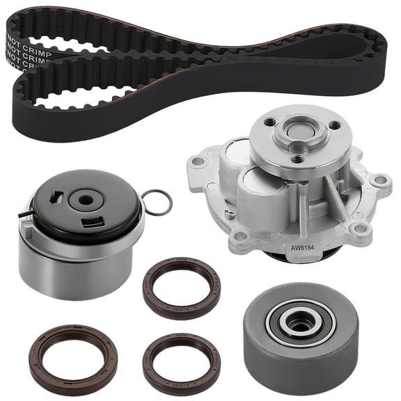 SPEEDWOW Timing Belt Kit Water Pump For Chevrolet Aveo5 Sonic Cruze Pontiac G3，Replace K015603XS